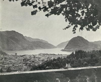 Vista su Lugano - 1970